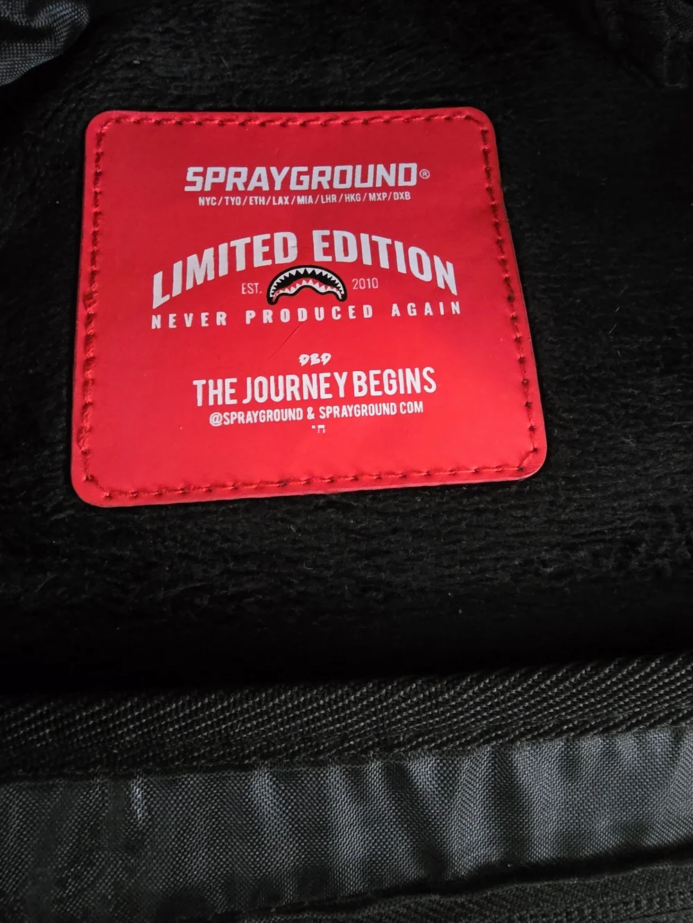 Naruto Limited Edition SPRAYGROUND backpack